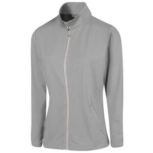 Island Green Womens/Ladies Essential Golf Jacket / Gray